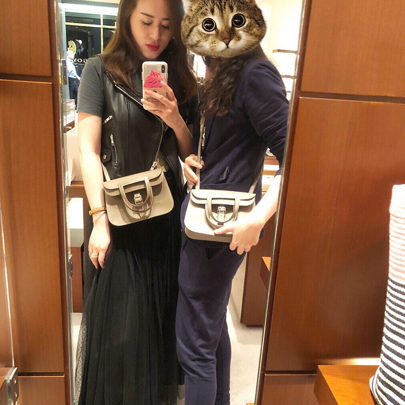 Venta directa de la fábrica 2024 nuevo maletín de cuero de vaca con patrón de litchi en la primera capa de primavera y verano, bolso de mujer con cuero de vaca en un hombro