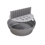 可印logo空气炸锅硅胶烤盘可折叠空气炸锅烘焙垫air fryer