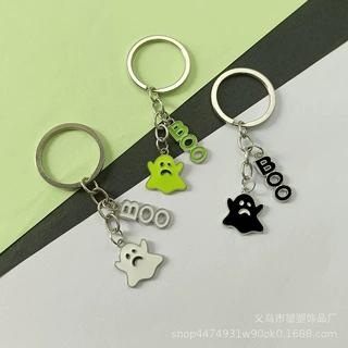 生气幽灵BOO合金钥匙扣挂件潮个性创意学生书包文具装饰