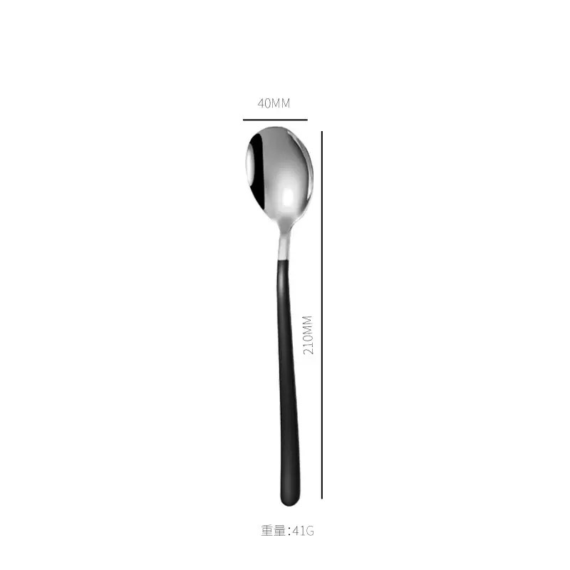 컬러스푼  코리안(304대) 블랙실버