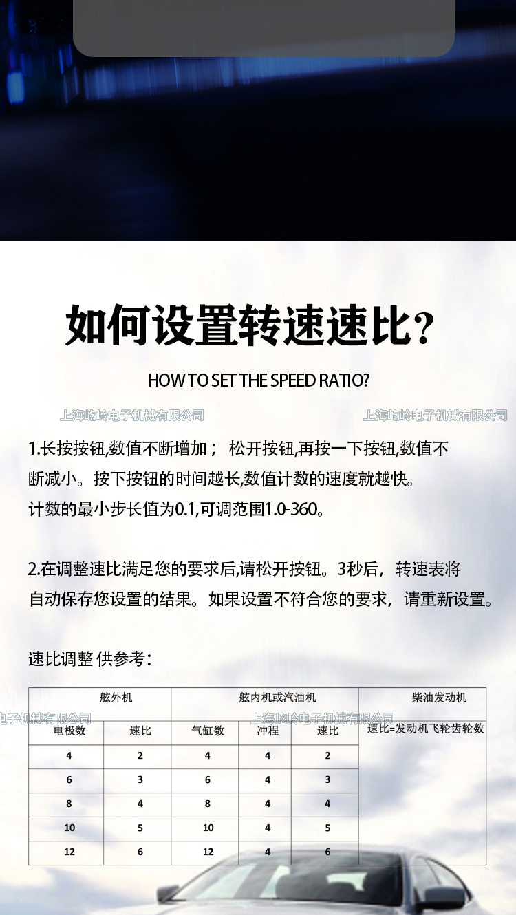 Cross-border hot-selling two-in-one meter 110mmGPS speed strap speed with turn signal high beam