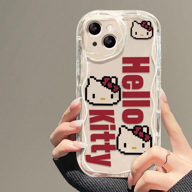 Pixel Katie Is Suitable for Apple 17Air Mobile Phone Case Iphone16Plus Niche 15 Soft Shell 14 Creative 13