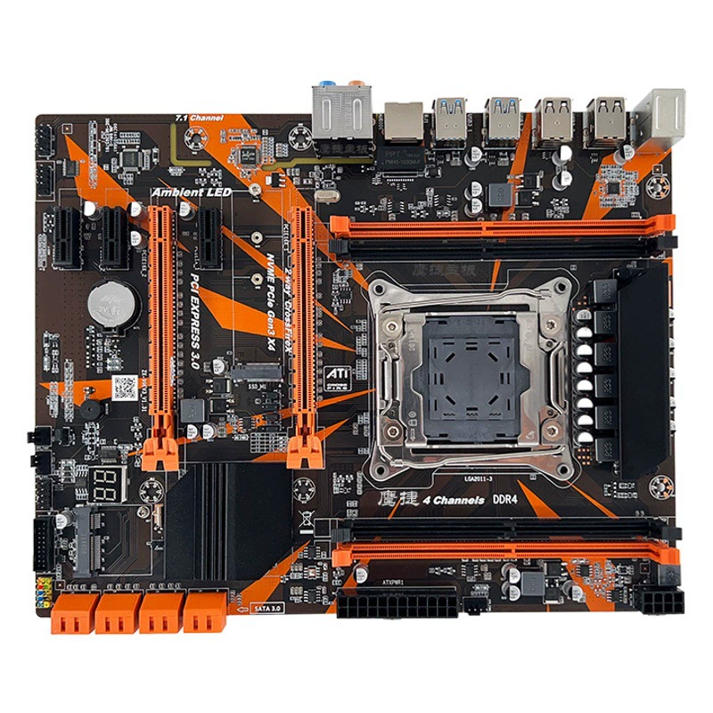 Шасси материнской платы X99-D4 2011-v3 поддерживает настольный ECCDDR4 super X79 E5-2680V3