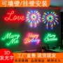 蓝牙跨境字母节日壁灯