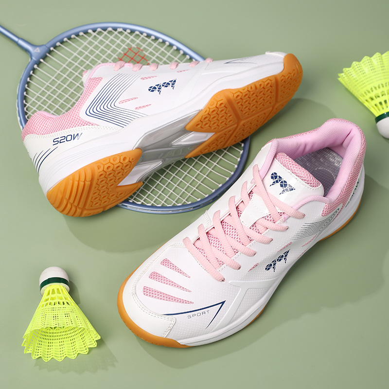 Nuevos zapatos de bádminton profesionales de moda para hombres y mujeres entrenamiento integral competencia de tenis de mesa zapatos de tenis zapatos deportivos pareja