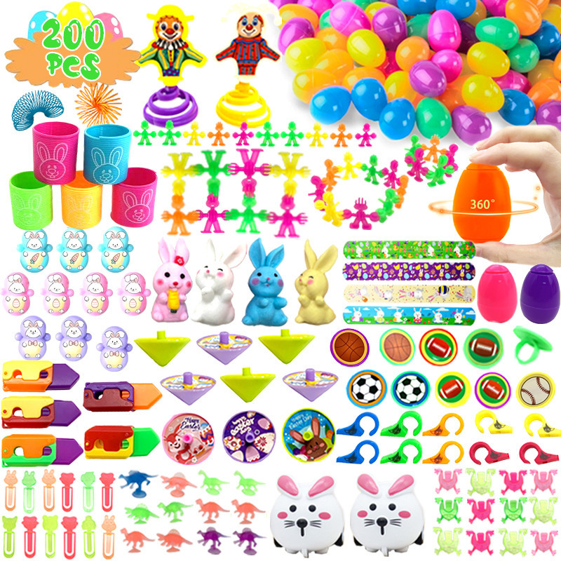 Juguete de Conejo de Peluche para Niños, Regalo de Pascua, Juguete de Cápsula, Huevo de Pascua DIY de Amazon 2026