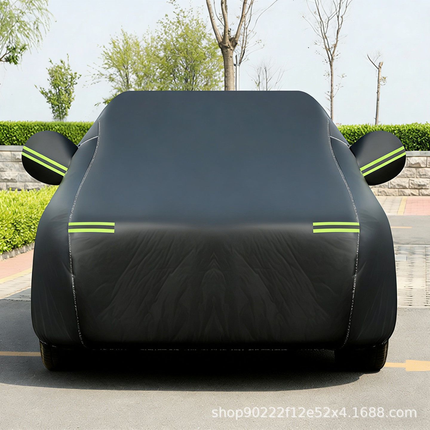 Al por mayor ropa de automóviles cubierta solar a prueba de lluvia cuatro estaciones ropa de automóviles universales gruesa cubierta de aislamiento térmico image 5