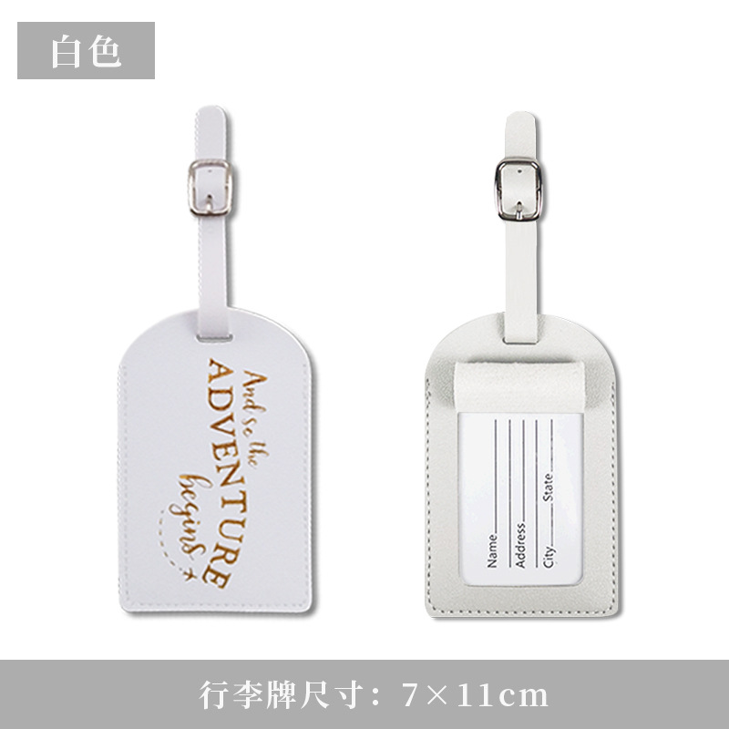 Transfronterizos maleta spot tarjeta de envío pasaporte cubierta de cuero personalizado pareja pasaporte de boda bolsa personalizada etiqueta de equipaje