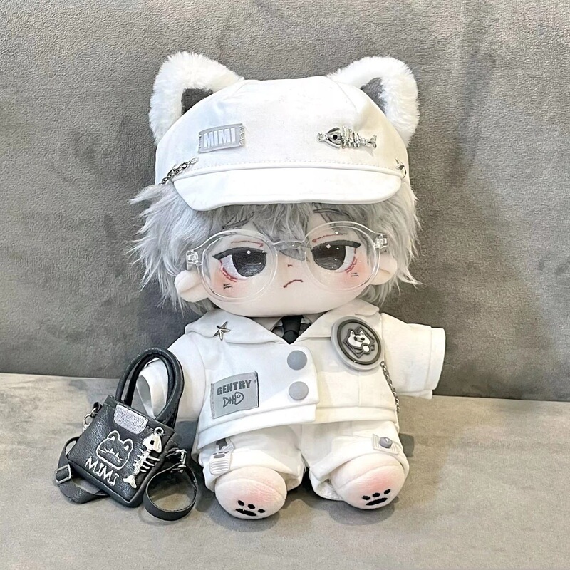20cm cotton doll clothes jacket sweater doll clothes White Meow Deacon doll clothes replacement in stock free shipping