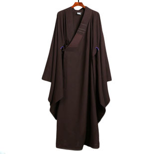 Haiqing Jusin Female Monk Clothes Spring and Autumn Summer Male Jusin Monk Clothes Robe Men's Full Set Haiqing Monk Clothing