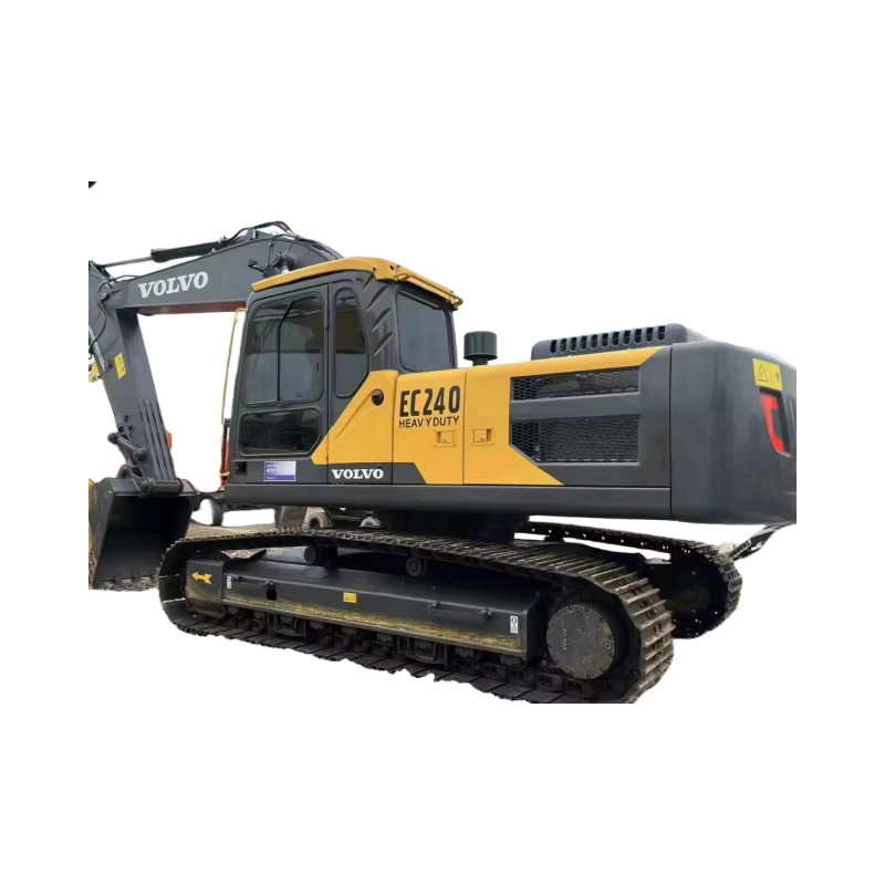 二手沃尔沃挖掘机履带式EC240大型挂机待售