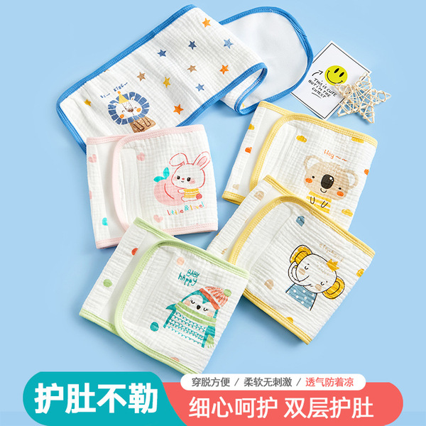 Breathable gauze umbilical bandage
