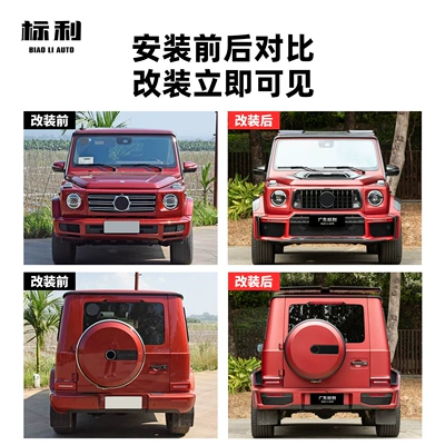cover, wheel arches, and spare tire cover – Big Surrounded