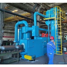 钢瓶外壁清理机.钢管外壁喷丸除锈抛丸机 厂家供应抛丸机