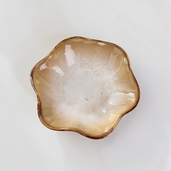 Lotus Leaf Disc-Emerald Brown