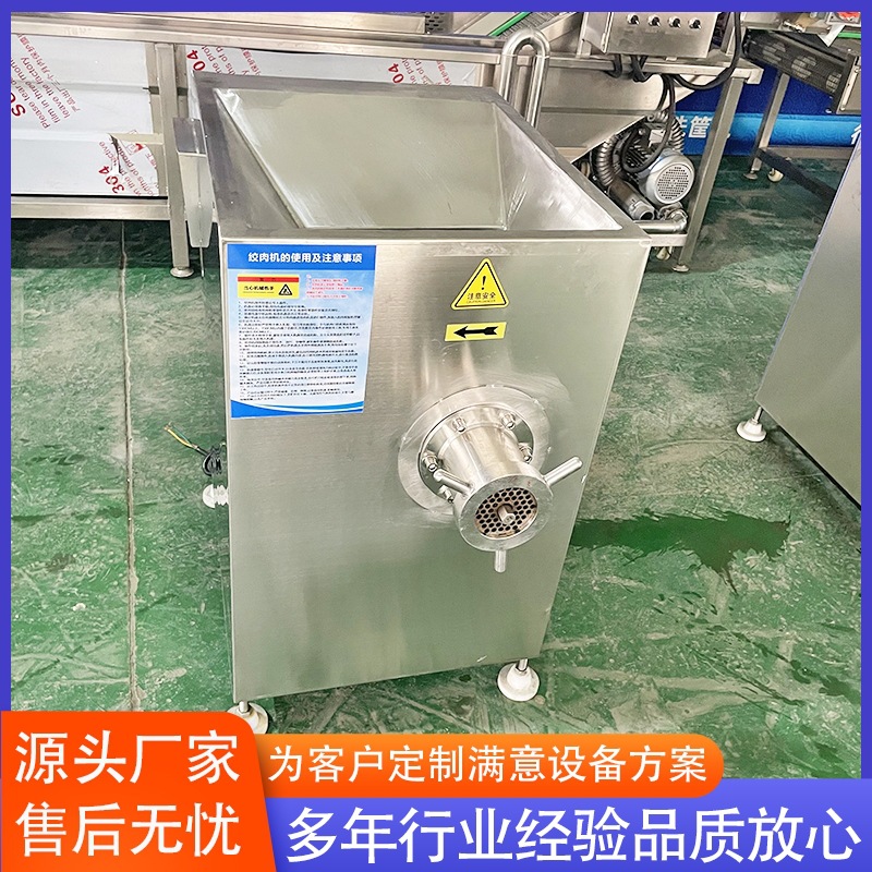 牛羊肉丸子绞肉机 多功能冻肉绞肉机 宠物饲料加工不锈钢绞肉机