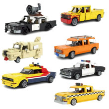 跨境热卖现货MOC-22397 100542 20096小颗粒积木玩具小车模型摆件