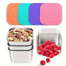 W 46075 Stainless steel sealed leakproof snack cup �������