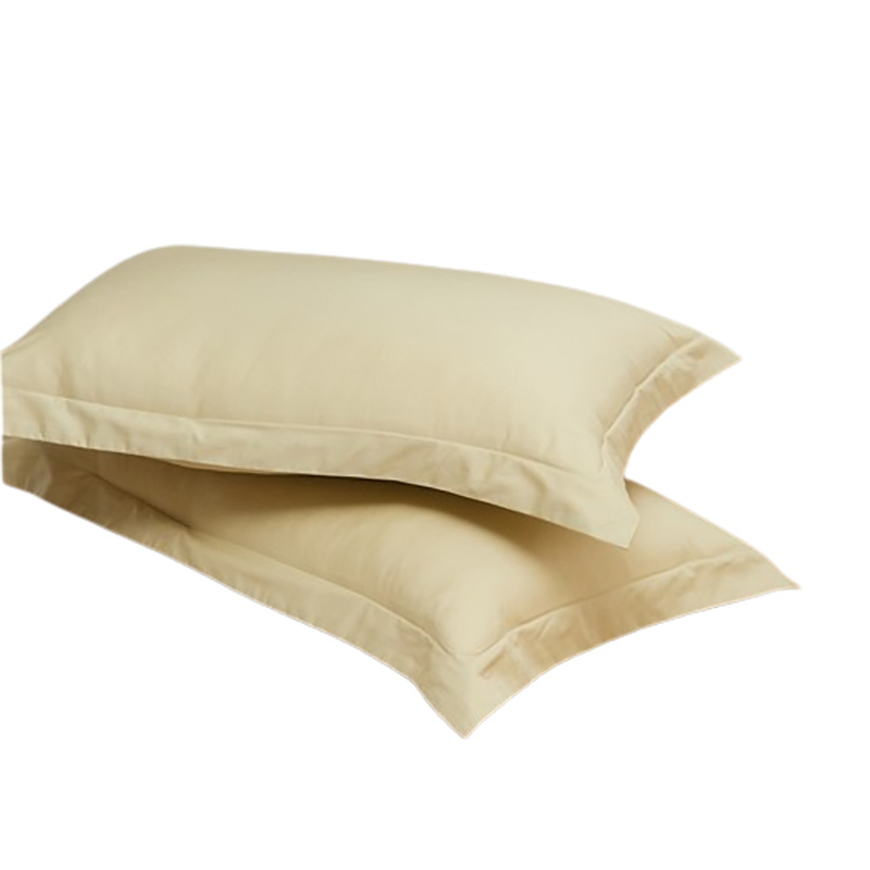 Funda de almohada de algodón de fibra larga, un solo forro de almohada de 48cm x 74cm, un par de fundas de almohada especiales de algodón puro 1