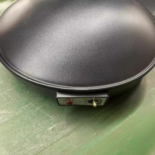 42 convex noodle pot foreign trade logo cross-border pizza electric frying pan non-stick flat bottom baking pan pancake baking machine electric cake pan