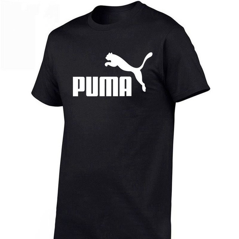 230g Cross-Border Men's New Men's Cotton T-Shirt Printed Round Neck Top Cotton Sports T-Shirt Men's Casual Fashion