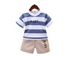 Summer sleeves, sports set for boys, with short sleeve, Korean style, wholesale