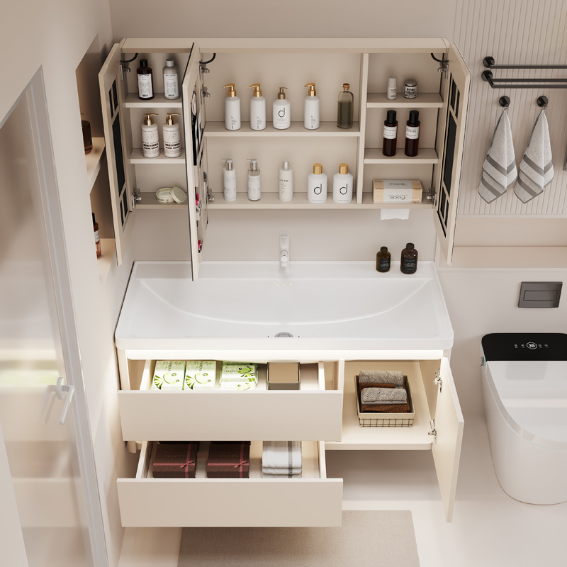 gabinete de baño cerámica integral lavabo tipo cajón de baño lavabo marino lavabo lava