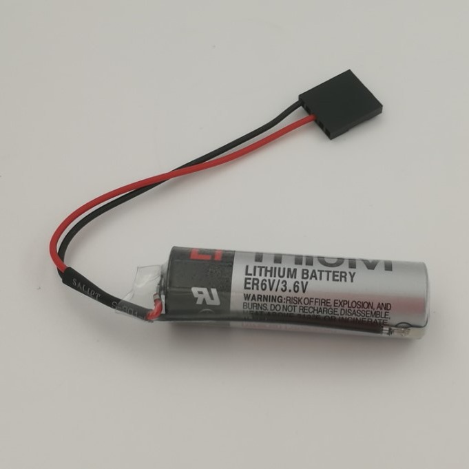 适用 安川锂电池ER6V3.6V锂电池 PLC电池数控锂电池 ER6VC3N