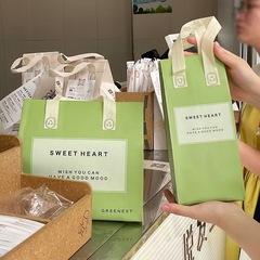 加厚外卖打包袋无纺布铝箔保温袋单杯咖啡奶茶饮料耐用外送