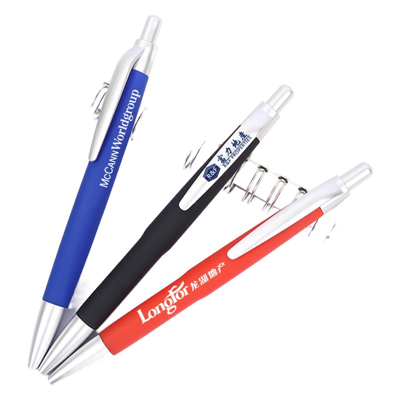 Press Ballpoint Pen Advertising Pen Hotel Pen Printing Logo Carbon Press Custom Gift Pen Promotional Signature Pen