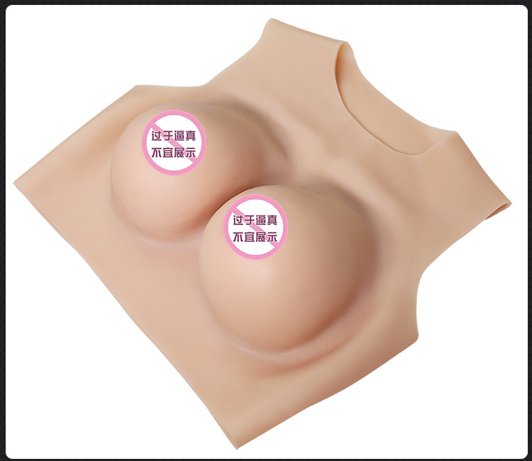 Round Neck Silicone Breast Forms for Cross-Dressing and Male-to-Female Transformation — detail image 21