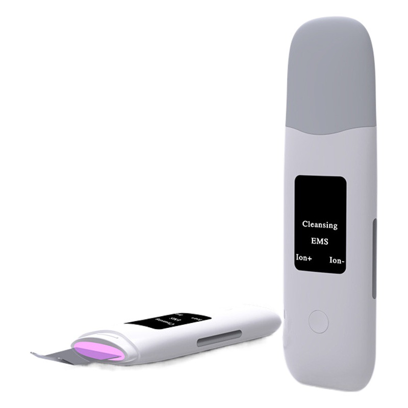 Raspador ultrasónico de belleza para la piel, para eliminar la piel muerta y los puntos negros, limpieza profunda de poros, succión y extracción, dispositivo de limpieza facial recargable para el hogar.