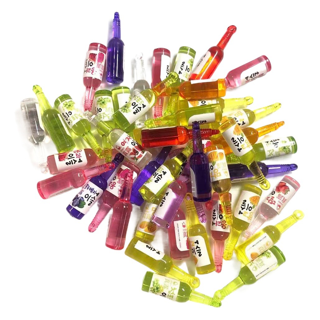 Wine Bottle Pendant DIY Dollhouse Bottle Ornament Keychain and Other Decorative Accessories Creative Pendant