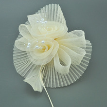 马会礼帽民国复古写真发夹新娘羽毛发夹配旗袍的头饰影楼婚纱酒吧