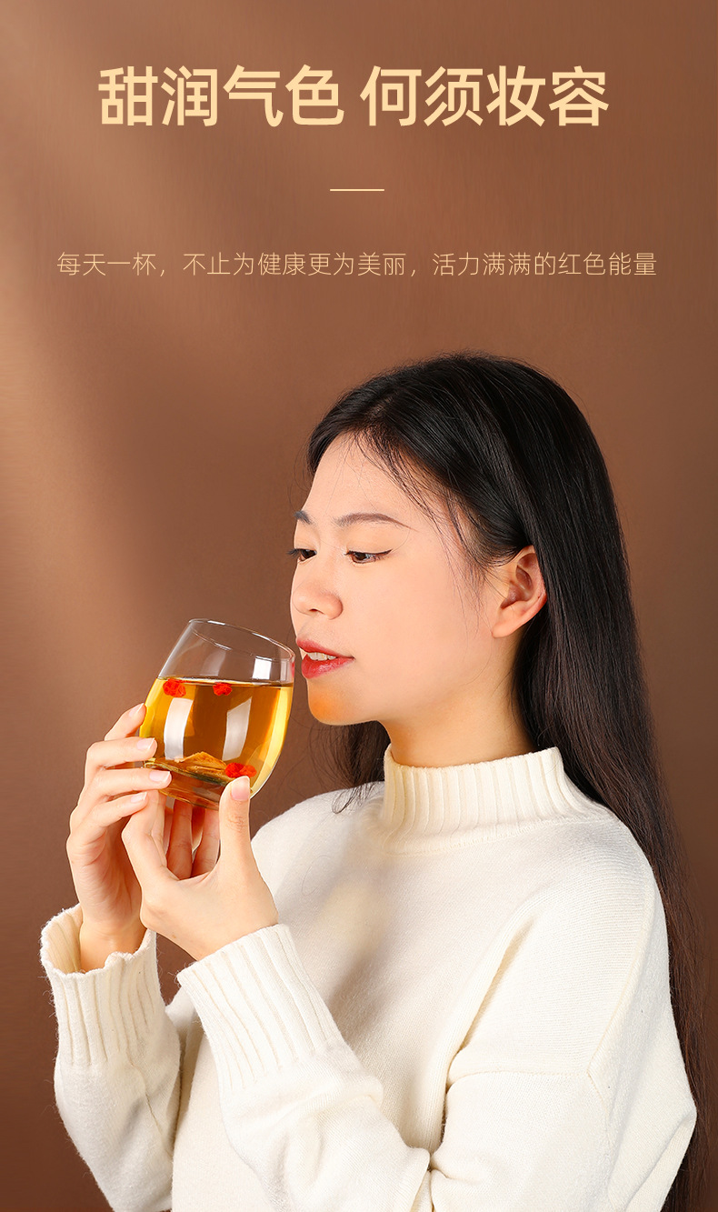Red Ginseng Slices 1.0cm 50g Bottle Korean Red Ginseng Root Slices for Tea and Soup in use