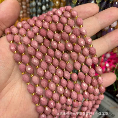 and necklace accessories, wholesale, Zərgərlik ara hissələri - redwood-grain-stone-8x6mm-approximately-18-beads-per-strand-short-style