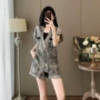 显瘦短袖夏季休闲两件套