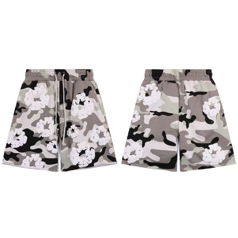 Cross-Border Foreign Trade European and American Trendy Brands 3D Digital Printing Camouflage Youth Fashion Sports Casual Shorts for Men and Women Cross-Border Foreign Trade European and American Trendy Brands 3D Digital Printing Camouflage Youth Fashion Sports Casual Shorts for Men and Women