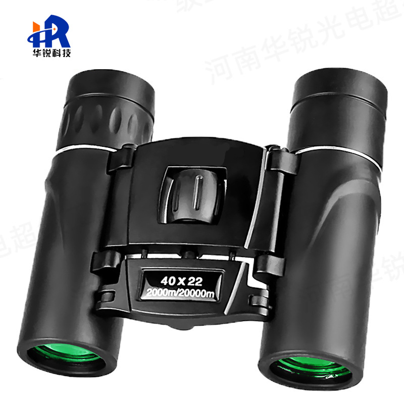 外贸批发全光学双筒望远镜40×22生活防水高清高倍便携强大望眼镜