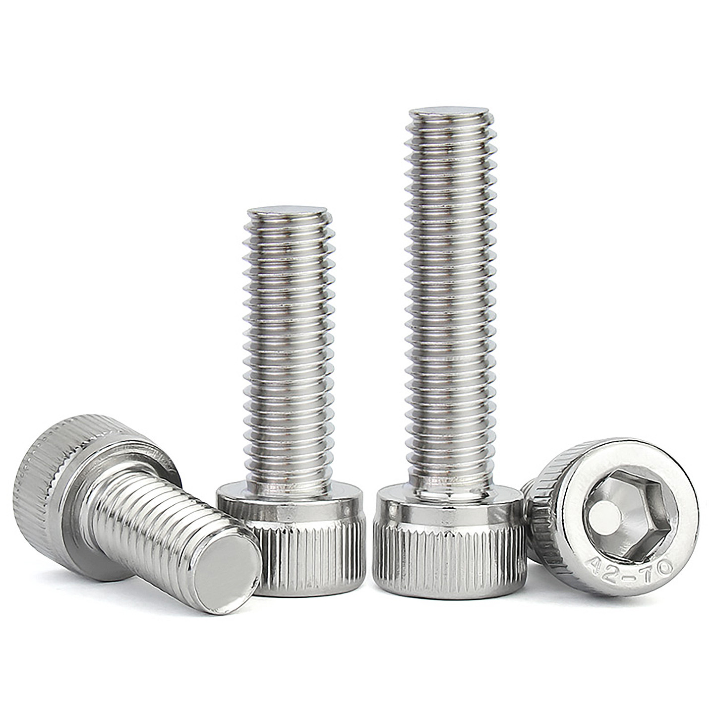304 stainless steel hexagon socket screw M3M4M5M6M8 cup head bolt cylindrical head hexagon socket ma