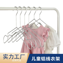 ネット赤児童写真ハンガー洋服店専用児童服専用金属風ハンガー