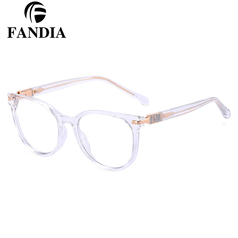82162 Comercio exterior europeo y americano antiazul gradiente montura de gafas para mujer gafas de moda gafas de miopía se pueden utilizar con gafas