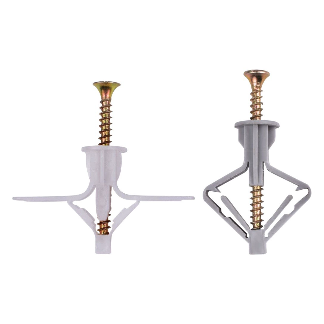 В наличии Гипсокартон Специальный нейлоновый авиационный расширительный винт Расширительная трубка Бабочка Расширительный винт