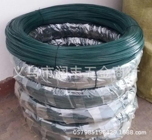 包塑铁丝 包塑丝 包塑镀锌丝 PVC铁丝
