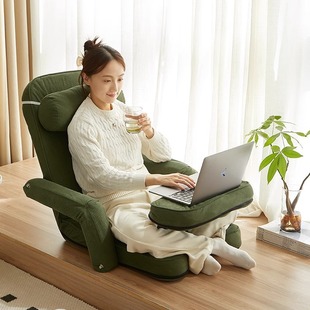 Single Lazy Sofa Tatami Folding Bed Backrest Chair Home Bedroom Cushion Bay Window Small Sofa