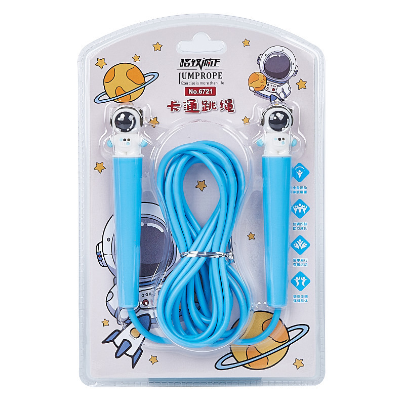Dibujos animados lindo saltar cuerda divertido modelado cuerda de saltar suave boutique cultural regalo creativo astronauta saltar cuerda dinosaurio saltar cuerda