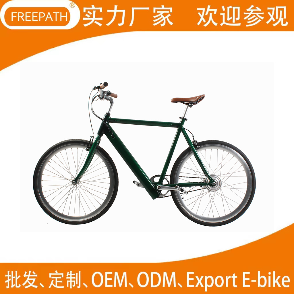 CE certification factory direct sales 250W motor city commuter simple single speed lithium battery power bicycle