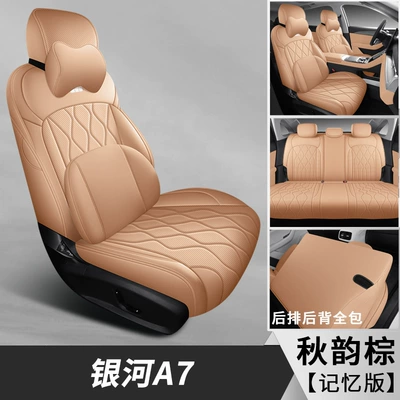 Modelə uyğun (Original) oturacaq örtükləri | Seat Covers for All Seasons - autumn-rhythm-brown-memory-edition-galaxy-a7