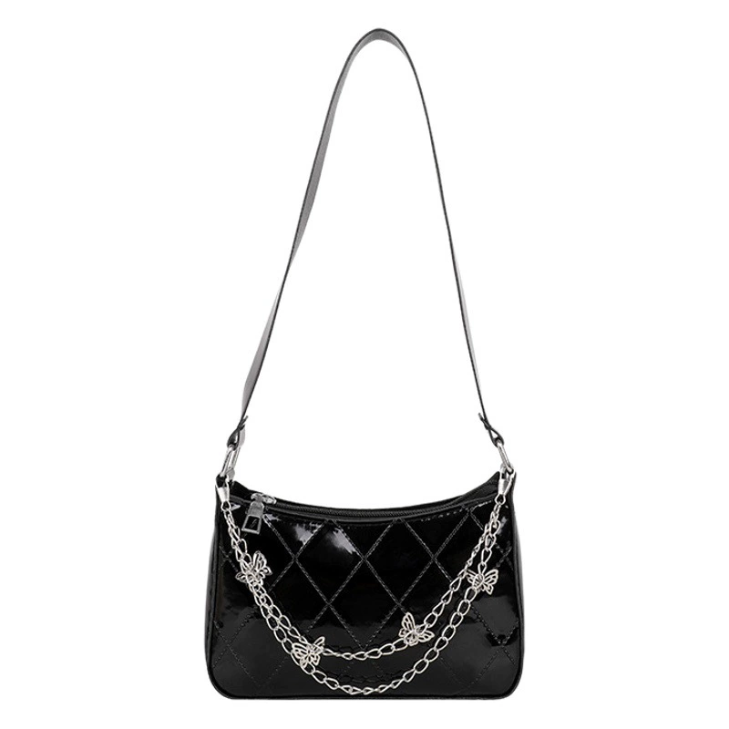 Новая модная стеганая сумка-клатч 2025 года для женщин, универсальная маленькая квадратная сумка, модная женская сумка через плечо, премиум-версия