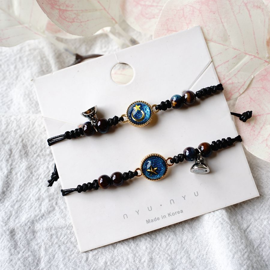 Style Simple Constellation Alliage Époxy Bracelets display picture 8